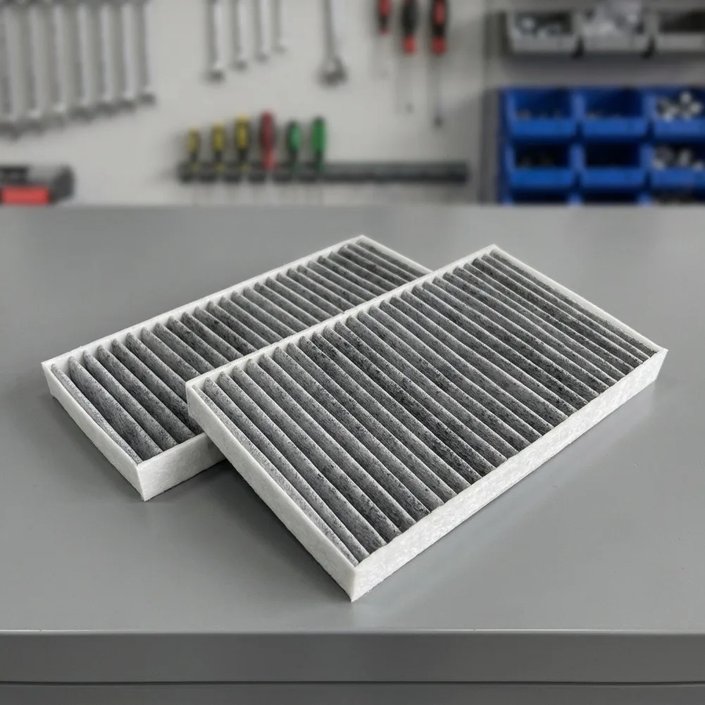 2PCS Cabin Air Filter Compatible with For Toyota For BZ4X Electric 2022 to 2024 Model 87139 42050 Filter Paper