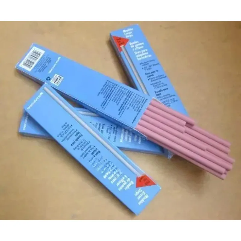 New SANFORD Machine Eraser Strips NO.74(75215) Pink for ink testing , EF74-75215 pencil special for abrasion testing