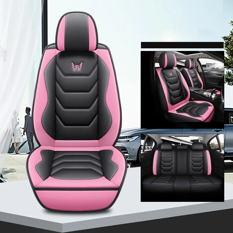 

Universal Car Seat Covers For Audi A7 Q3 A4 B7 A6 C7 A6 4F A3 Sportback A6 C5 Seat Leon Ibiza Arona Full Set Auto Accessories