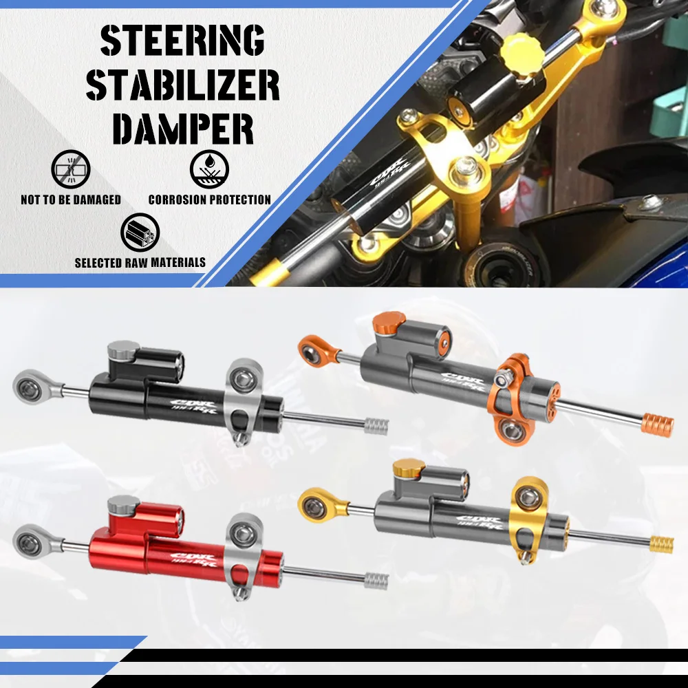 

For HONDA CBR954RR CBR954 RR CBR 954 RR 2002-2020 2021 Universal Motorcycle CNC Adjustable Steering Damper Stabilizer CBR 954RR