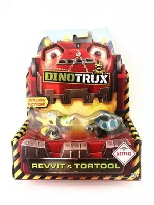 With Original Box Dinotrux Dinosaur Truck Removable Dinosaur Toy Car Mini Models New Children\'s Gifts Dinosaur Models