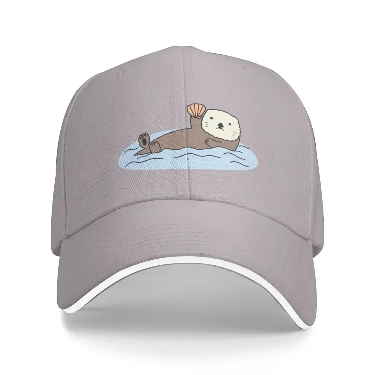 Cute Sea Otter Cap Baseball Cap new in hat gentleman hat trucker hat caps for women Men's