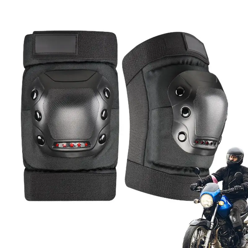 

Motorcycle Kneepads Self-Adhesive Soft Lined Motorbike Knee Pads Sports Apparels Motocross Protective Gear Knee Guards Moto Tool