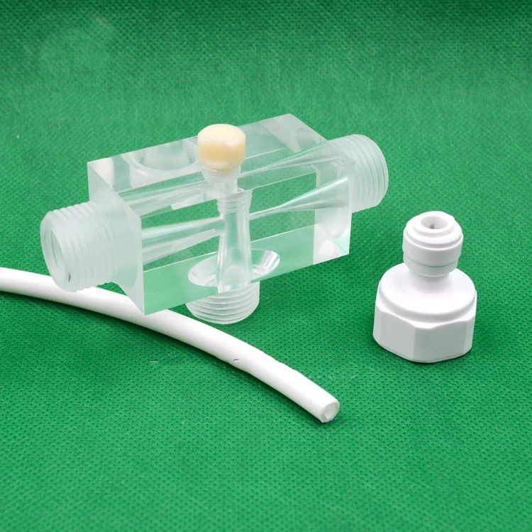 Plexiglass Jet Ejector Jet Device Jet Eductor Gas-liquid Mixture Transparent Water Injector Thickened Thread Water Pump Jet