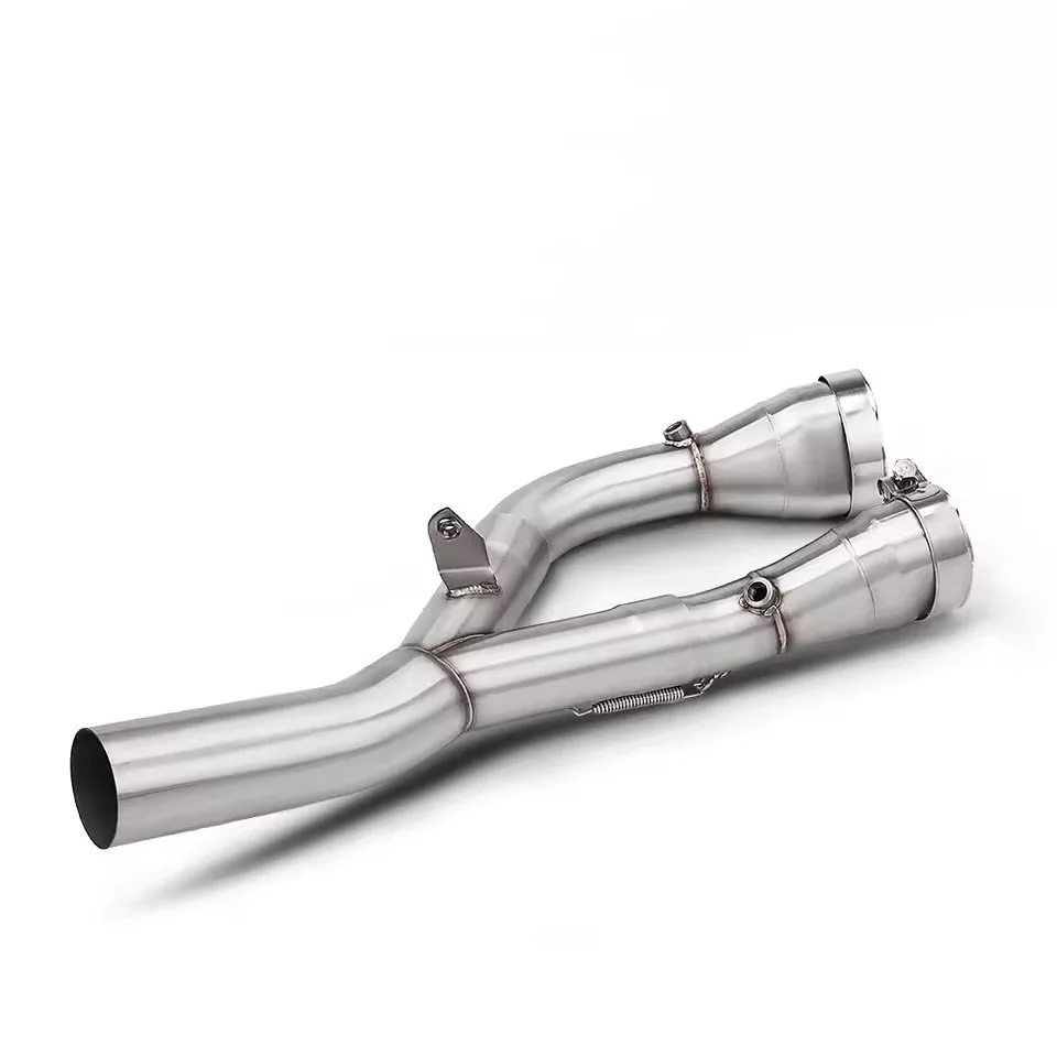 For BMW S1000RR 2019-2025 S1000R 2021-2025 S1000 RR R Escape 60MM Slip On Motorcycle Low Position System Exhaust Mid Link Pipe
