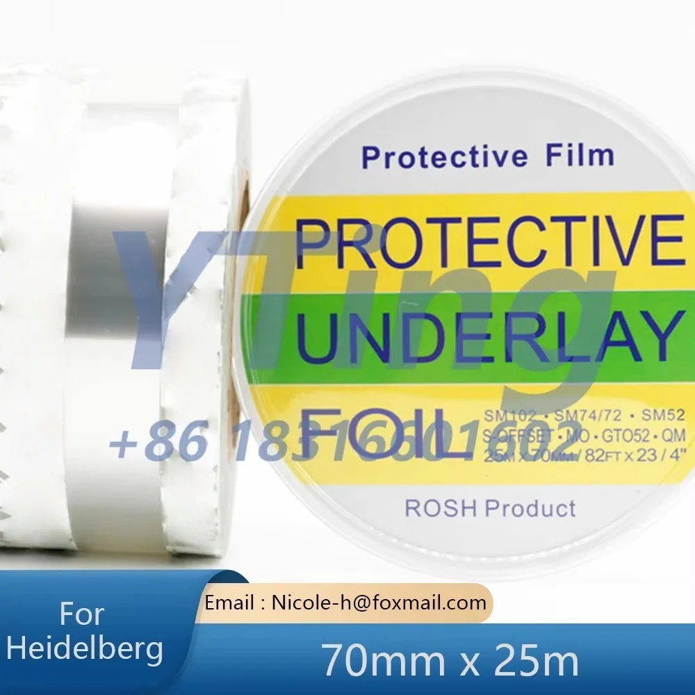 00.472.006 70MM X 25M Protection Underlay Foil On A Roll.