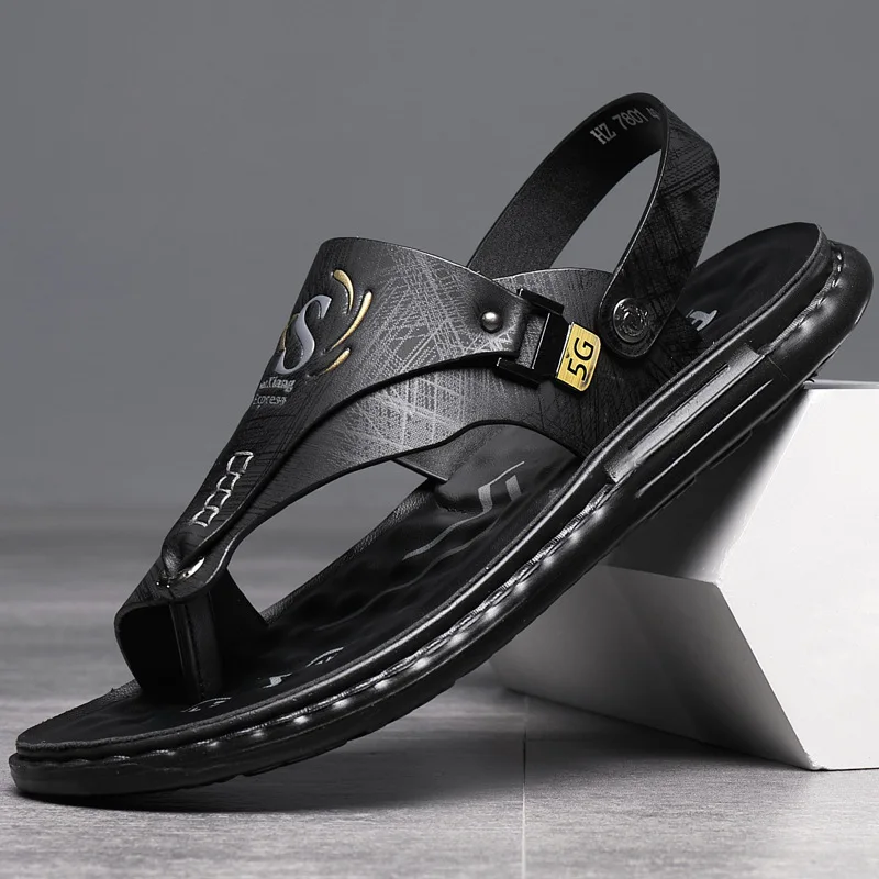 Beach Holiday Men Sandals Summer Cushion  Sandals Male Casual Sport Sandalias 2022 Outdoor Retro Comforty Light Sandals Men