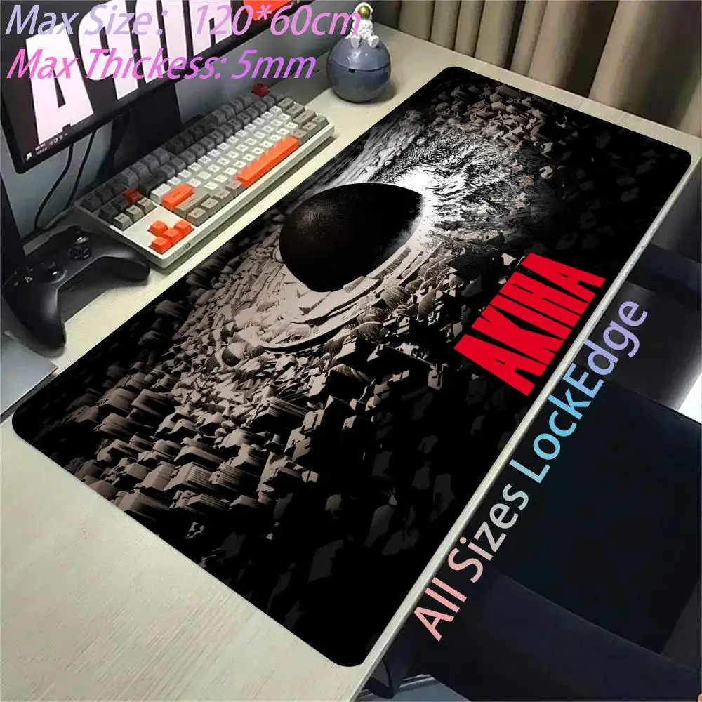 XXL Mouse Pad Anime AKIRA Gaming Mousepad Large Cool Mause Pad Keyboard Desk Carpet Game Natural Rubber No-slip Mouse Mats Game