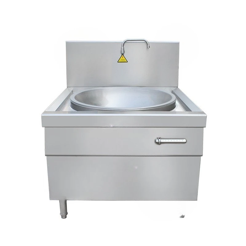 

Electromagnetic cauldron stove stir-frying commercial frying stir-fry oven intelligent high power