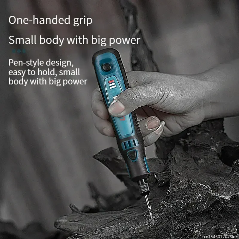 Xiaomi Longsa Electric Drill Grinder Engraver Pen Grinder USB Charging Grinding Pen Miniature Household Carving Tool Combination