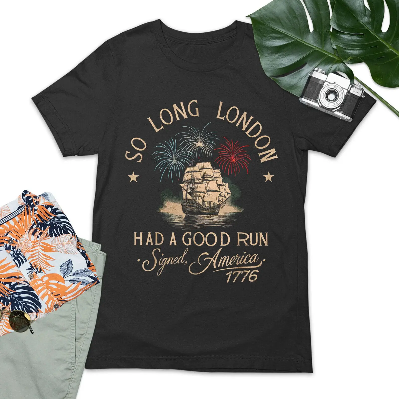 So Long London Had A Good Run Funny 4th of July T-Shirt