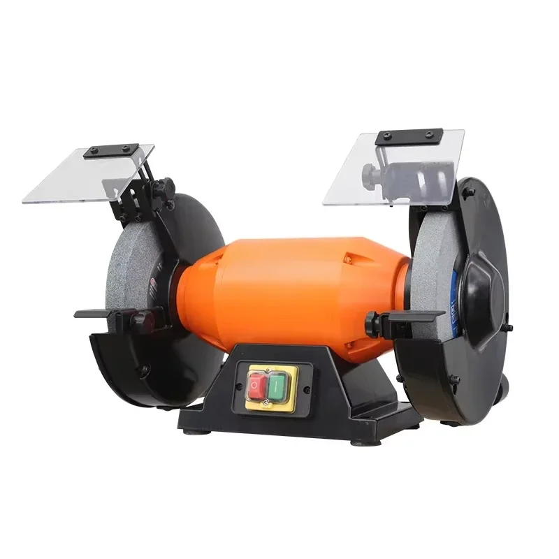 For 200mm 600W high power bench grinder machine with dust collector