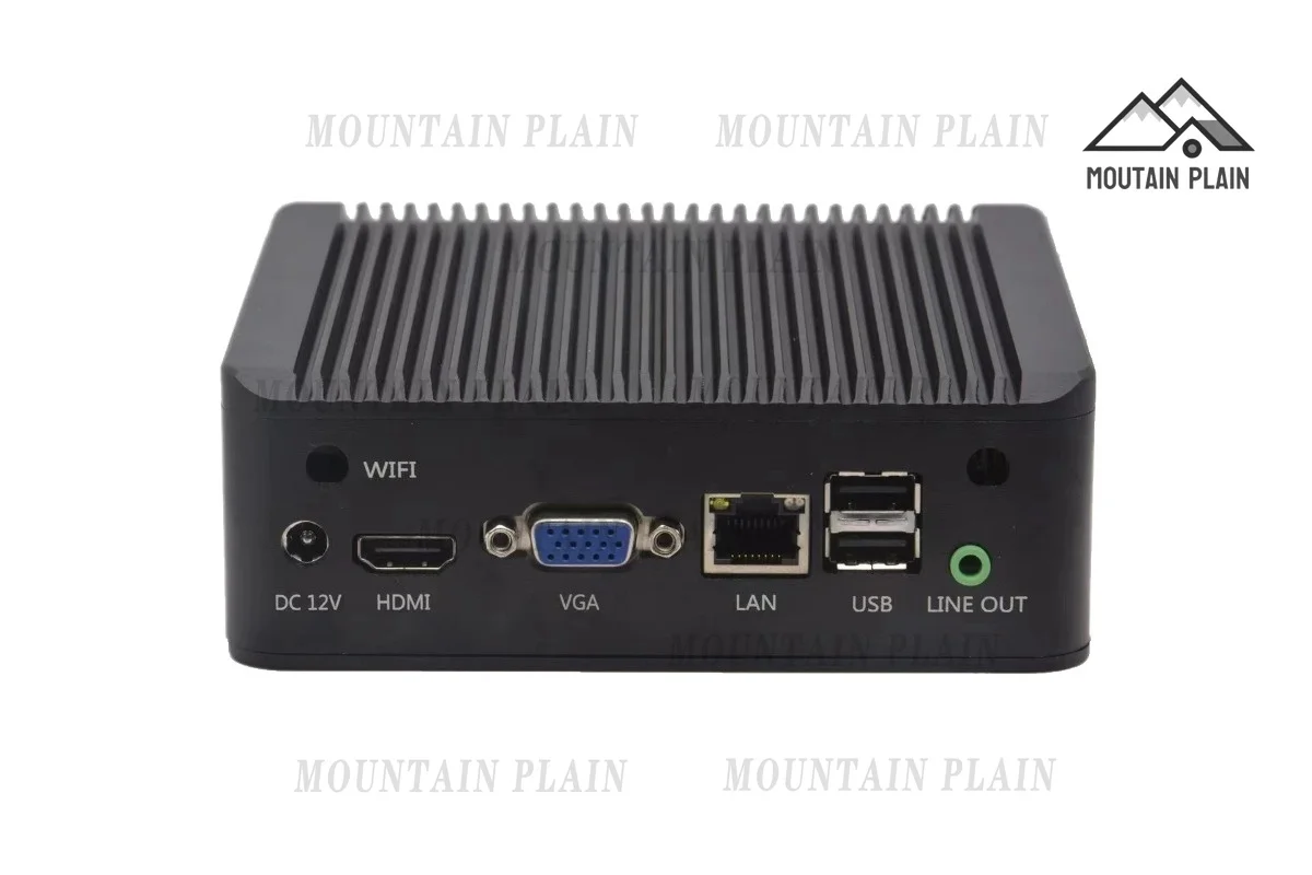 Мини-ПК Nano itx без вентилятора, с COM VGA HDMI ОЗУ SSD LAN Windows 7 Windows 10 X86 Intel Trail J1900 2,0 ГГц четырехъядерный