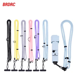 BRDRC Pocket 3 Adjustable Lanyard Neck Cord Personalized Long Rope Shoulder Strap Fashion for DJI Osmo 360 Camera Accessories