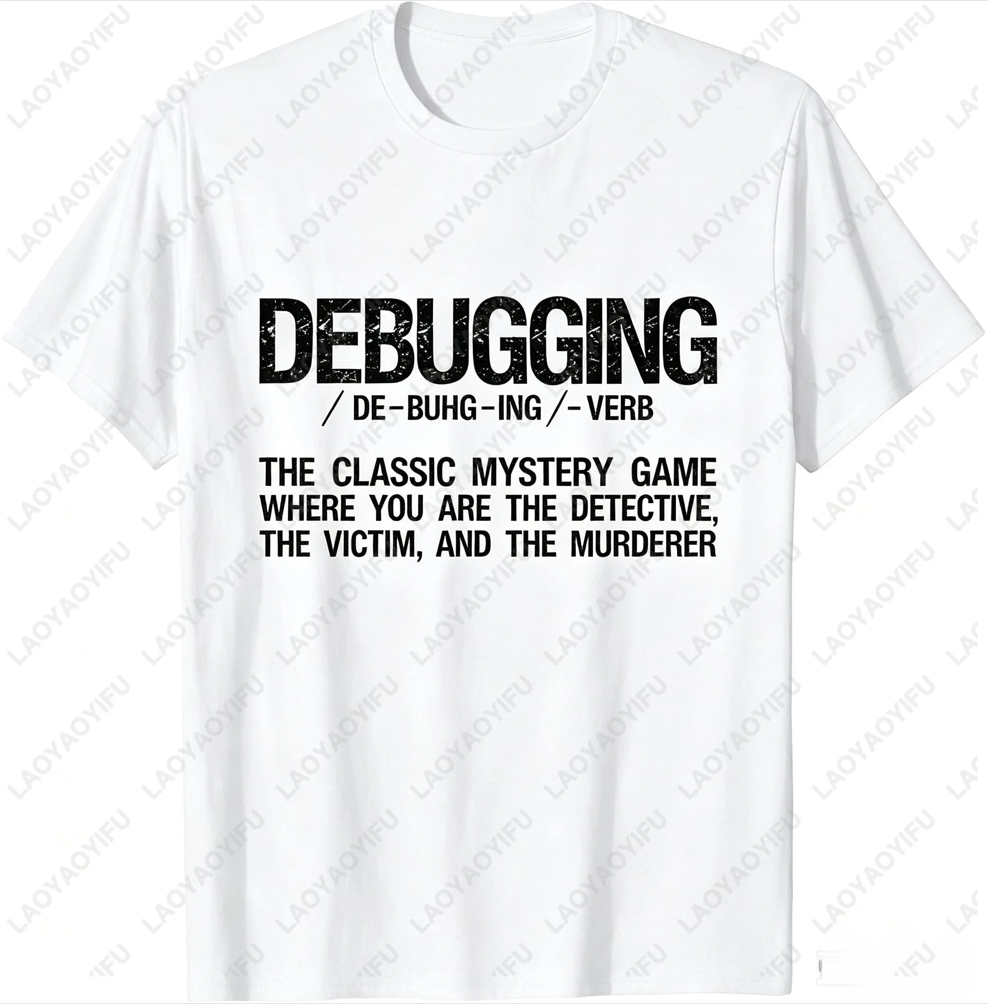 Programmer Coder - Developer Programming Software Engineer T-Shirt Casual Fashion Loose Harajuku Y2K Soft Man Women Clothing