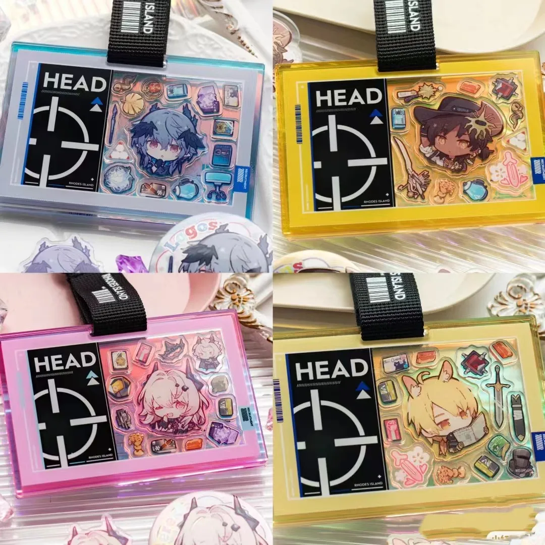 

Arknights Anime Pendant YoYo Bag Keychain Acrylic Decorate Gift Pass Standing Sign Game Ambitus Cute Logos Q Edition