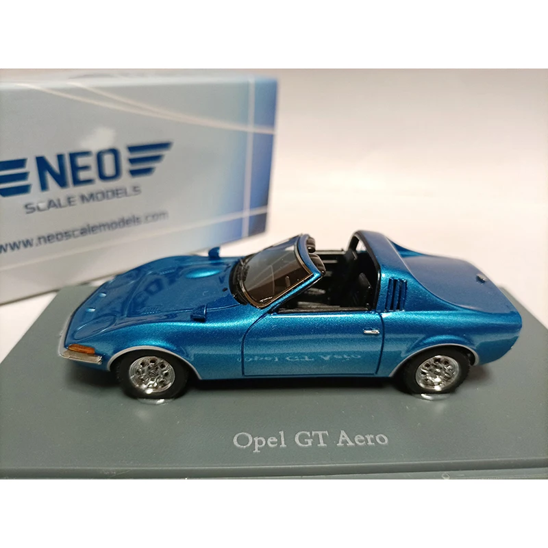 Modèle d'ornements de voiture en résine, échelle 1:43, Opel 1969