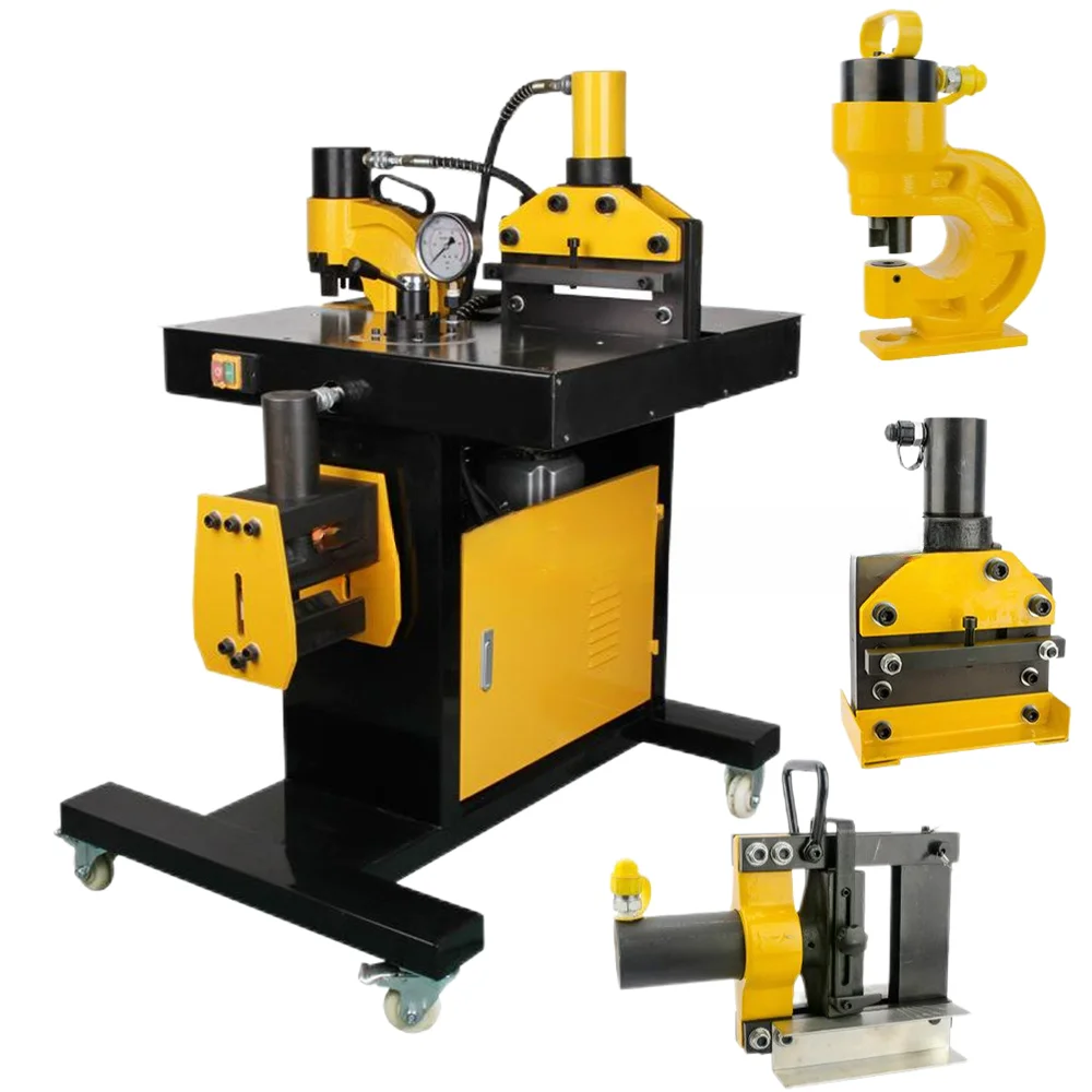 Hydraulic Busbar Punch Machine - Máquina Hidráulica Profesional QK-200 para Corte,