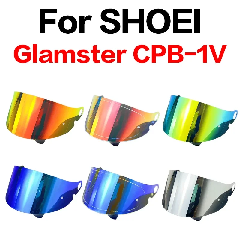 Helmet Visor for SHOEI Glamster Full Face Motorcycle Lens Uv Protection Waterproof Shield Capacete