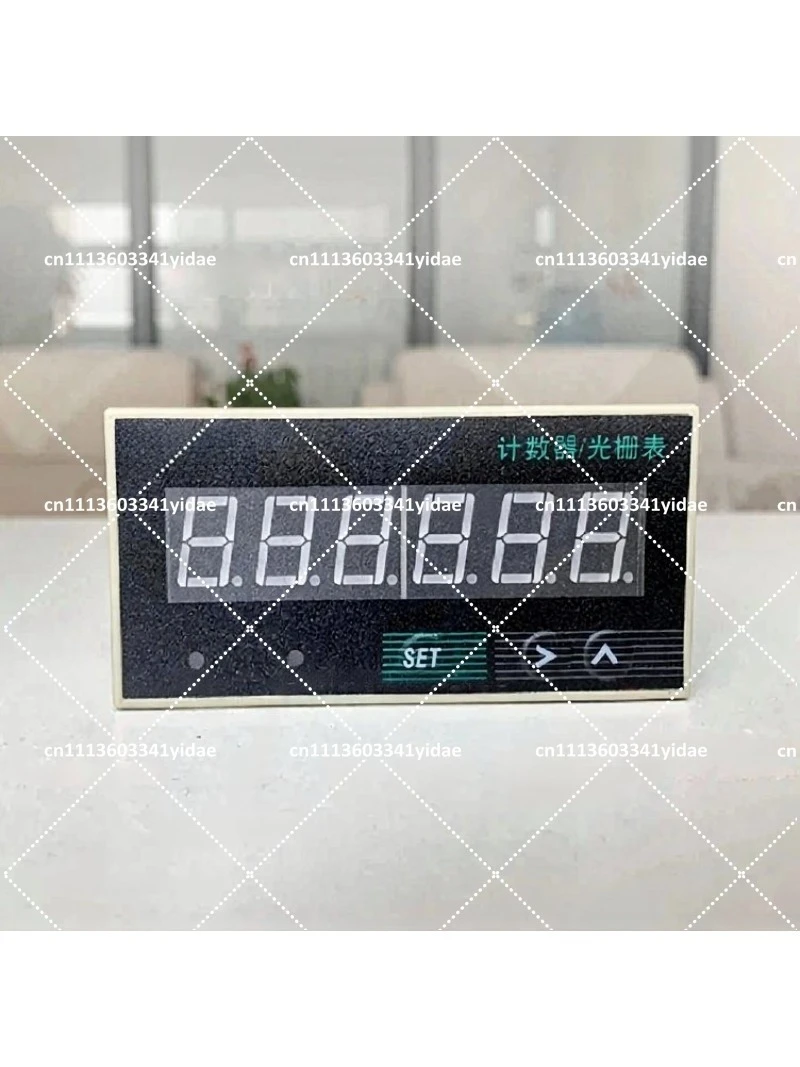 HB961 Electronic 6-digit Digital Display Intelligent Reversible Counter Meter Raster Table 2 Group Output and HP961