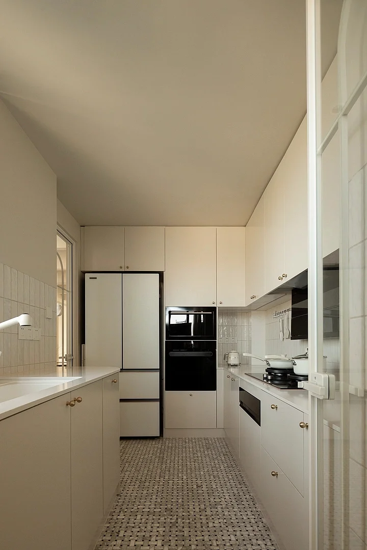 상하이 프랑스 스타일 인테리어 디자인 레이아웃 공간 계획 도면 3D 맥스 렌더링 맞춤형 주택 시크 홈 최신 트렌드