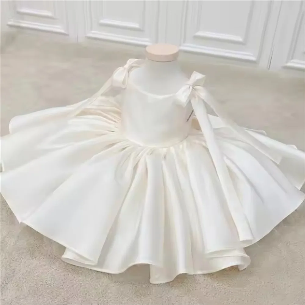 

Детское свадебное платье для девочек, платье принцессы для дня рождения, детское платье для первого причастия, платье для крещения младенцев