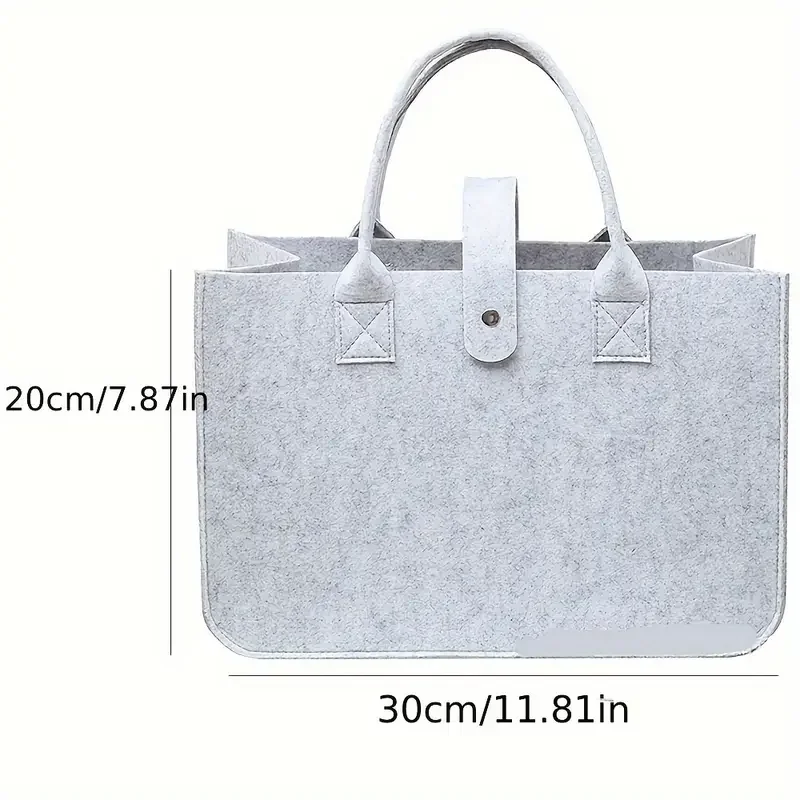 1pc Plain Color Storage Bag, Tote Bag, Portable Storage Box, Christmas Halloween Thanksgiving Day, New Year's Gift, diaper bag