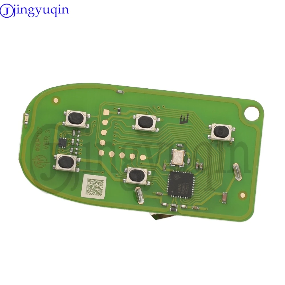 Jingyuqin 5 Tasten Xhorse VVDI XSJP01EN TOY.T XM38 Serie Smart Remote Key Tool Für Jeep Typ Design Universal Auto Schlüsselanhänger