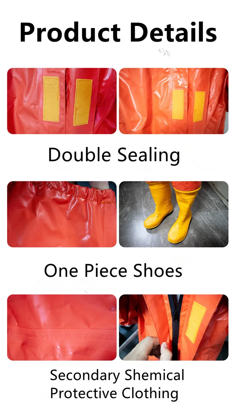 Dust Free Protection Light Chemical Protection All In One Suit, Acid And Alkali Resistant And Corrosion Resistant