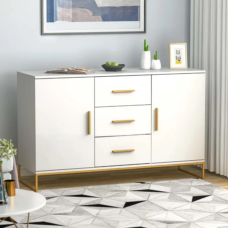 xx-Wholesale Furniture Living Room Sideboard Wooden Cabinet Buffet Cabinet 6 Seater Table Luxury Sideboard Cabinet*