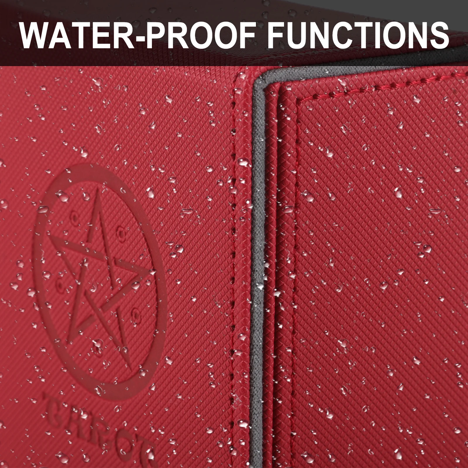 

Tarot Storage Box Portable PU Case for Tarot Cards Large Capacity Small Size Ideal Gift for Card Lovers Home Or Travel