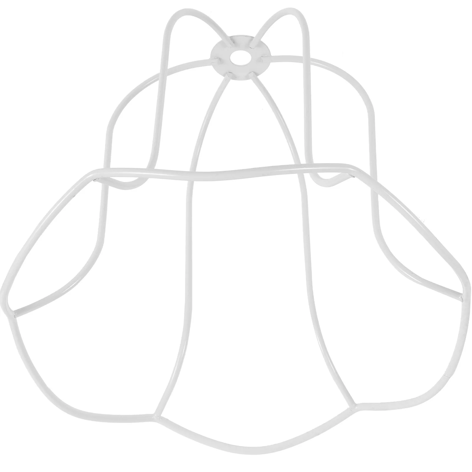 

1pcs Crystal Frame Metal Diy Lampshade Support For Table Lamp Ceiling Light Bedroom Study Decor Lamp Cover Bracket