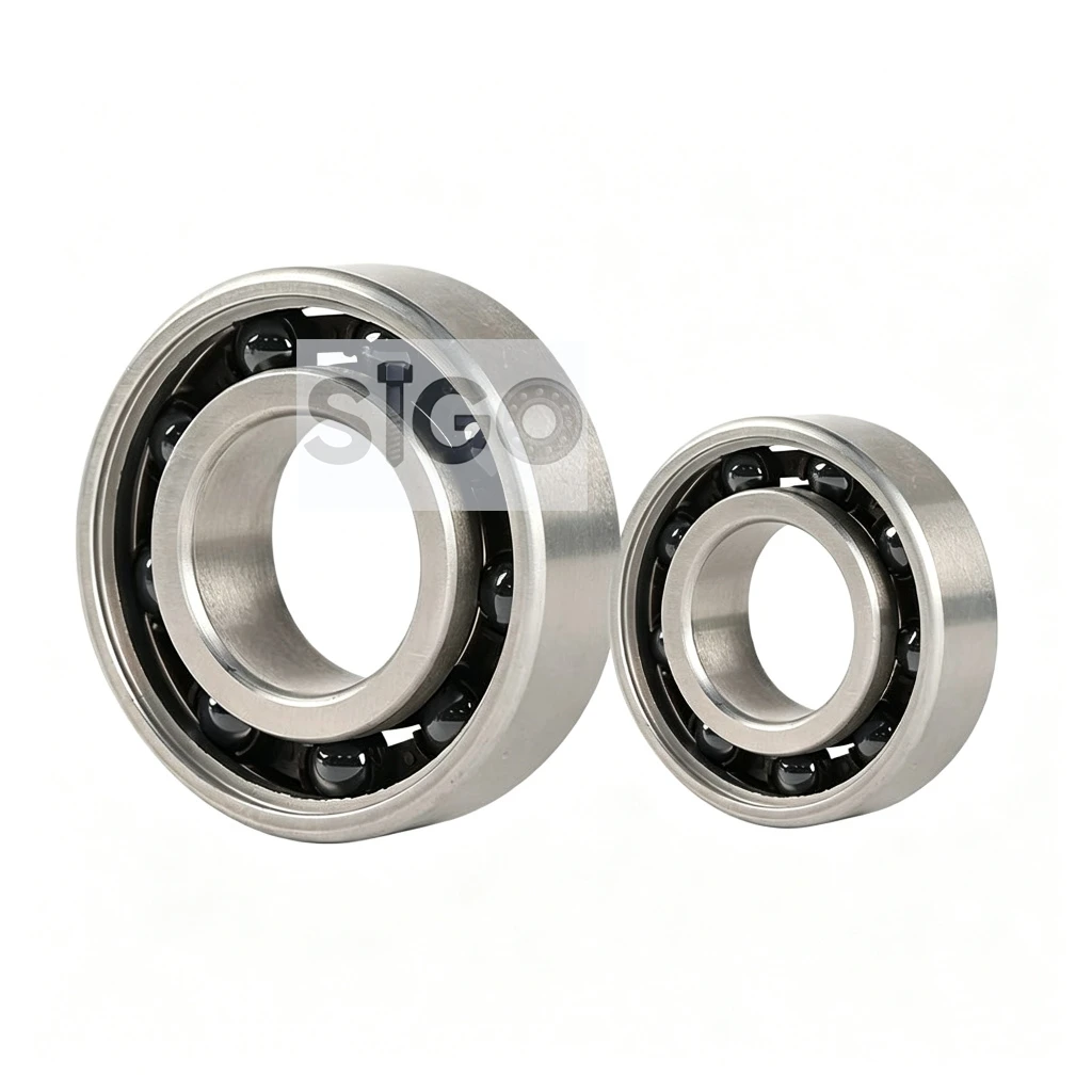 2Pcs 4Pcs 10Pcs Thin‑Wall Stainless Steel Hybrid Ceramic Bearing 61900 61901 61902 61903 61904 61905-2RS Corrosion Resistance