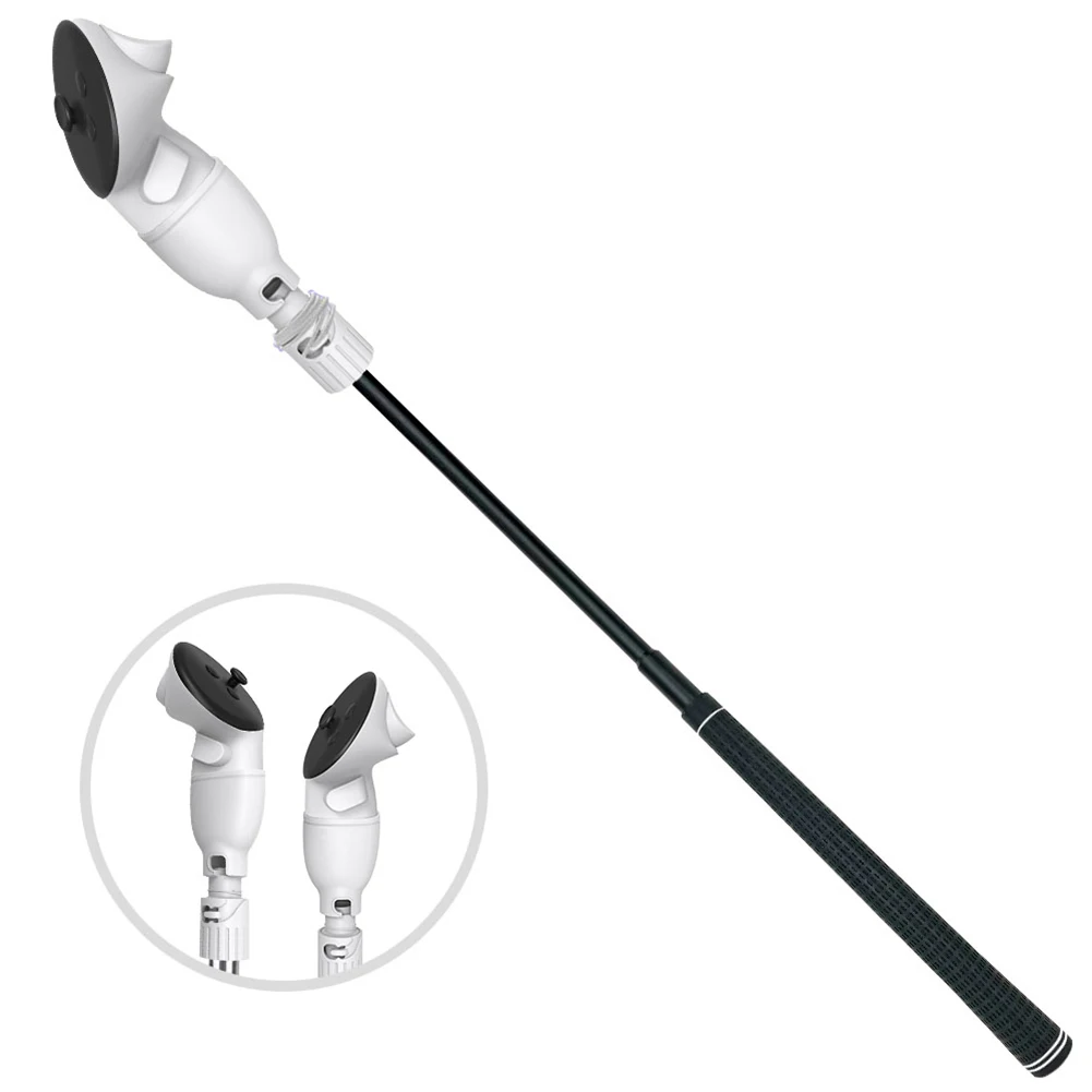 

Для Mate Quest 3/3S VR Ручка для гольф-клуба Выдвижная ручка Адаптер для ручки для гольфа Адаптер для клюшки для гольфа для крепления контроллера Quest 3S