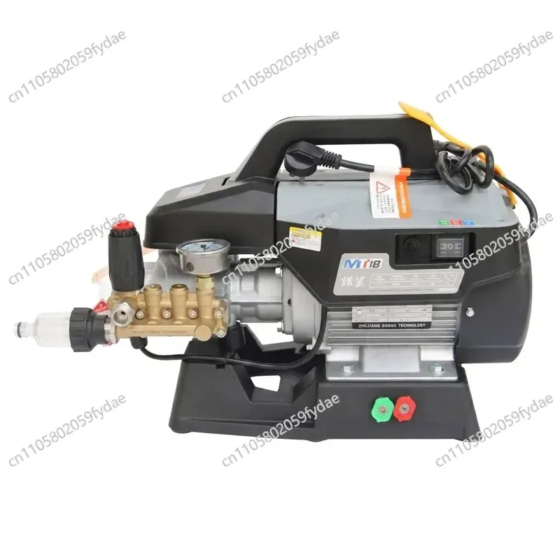 MT18 Household High-power High-pressure Cleaner High-pressure Water Pump Cleaning Photovoltaic Automatic All-copper Pump