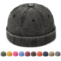 Breathable Cotton Skull Cap - Lightweight Unisex Retro Hat for Men & Women | Hip Hop Dance Beanie Casual Washed Vintage