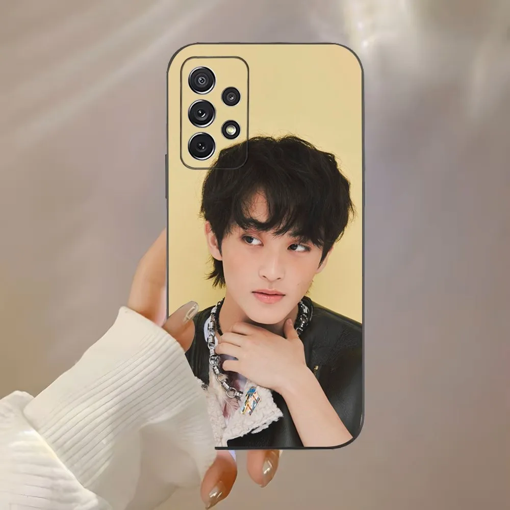 M-Mark L-Lee Kpop Phone Case For Samsung Galaxy A91,A80,A73,A72 ,A71,A53A52,A32 ,A31A22,A21s,A20,Black Cover