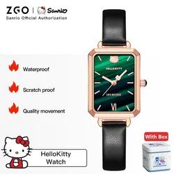 ZGO x Sanrio Ladies Watch, French Light Luxury Retro Small Green Watch, Fashion Quartz Watch, Birthday Gift for Girlfriend 278