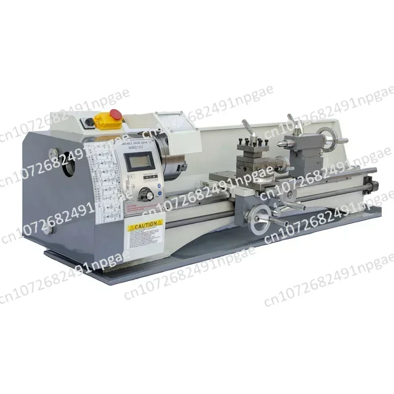 New1100W Germany Technology High precision  WM210V lathe machine Mini Metal Lathe Machine 210V-400mm