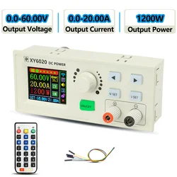 DC 전원 공급 장치 CNC 가변 스텝 다운 전압 벤치 전원 공급 장치 벅 컨버터, 20A 1200W 정전압 정전류