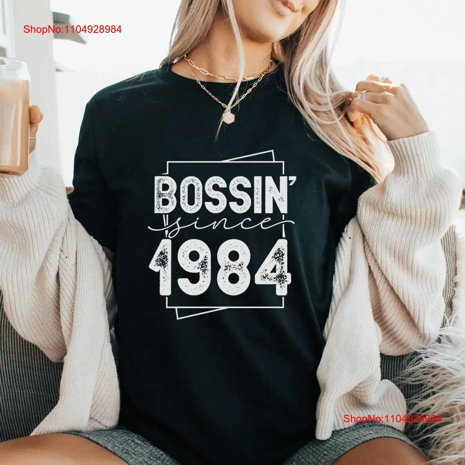 

40 Year Old Funny Birthday T Shirt 40th Party Sweater Fortieth Bday SweaT for Born in 1984 s vintage Washed streetwear Slightly