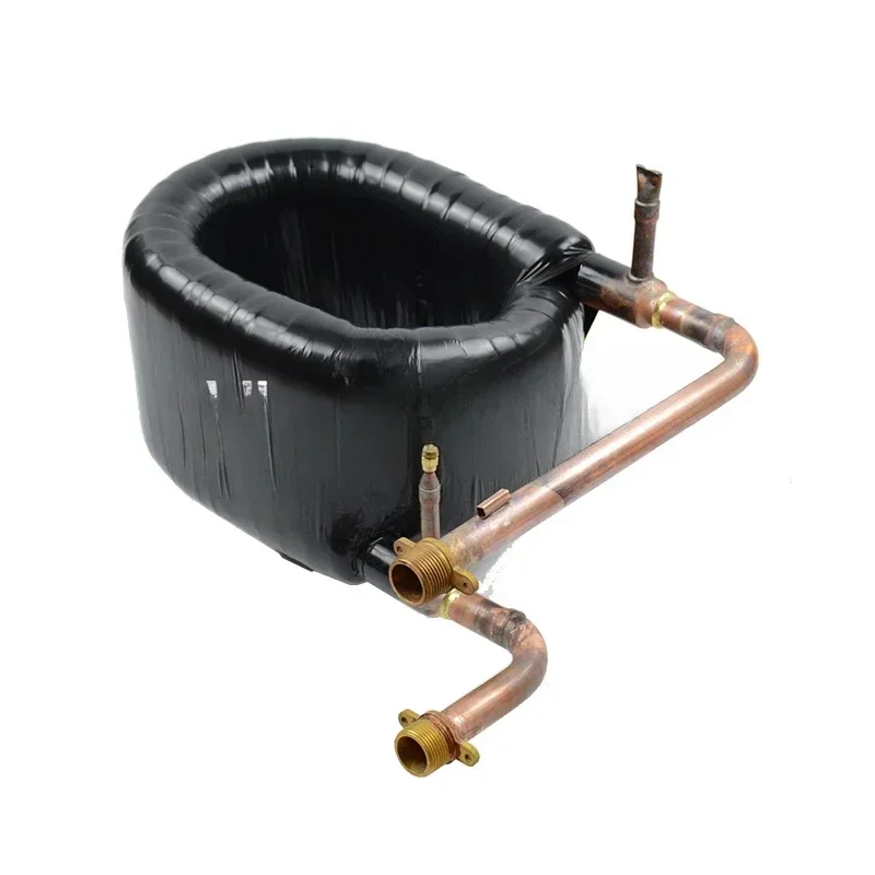 For 3HP Tube Heat Exchanger, Air Energy Heat Pump Coaxial Air Conditioning Accessories, Evaporator Condenser Heat Exchanger