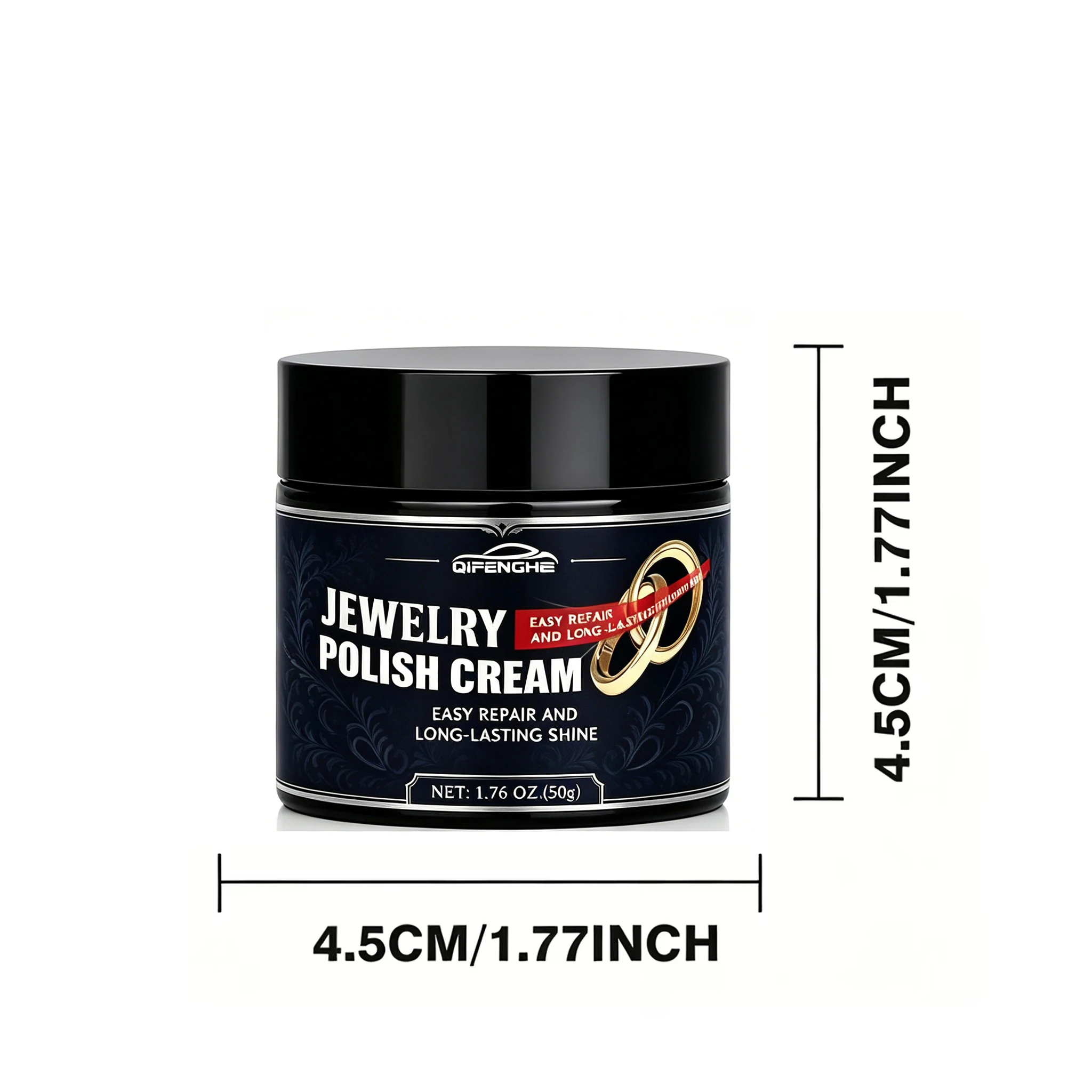 All-in-One Jewelry Polishing Compound Set, Anti-Oxidation Silver Gold Jewelry Cleaner Paste with Polishing Sponge, Restore Dull