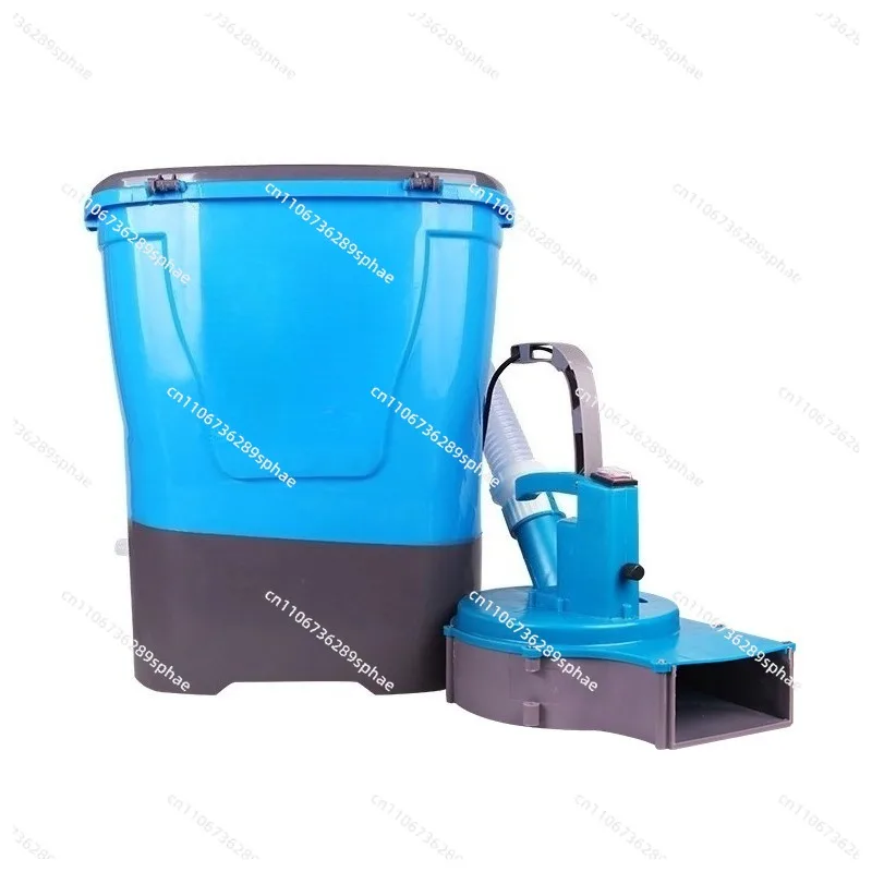 Lithium Battery Electric Fertilizer Spreader Backpack Road Salt Spreader Garden Seeder for Home Farm