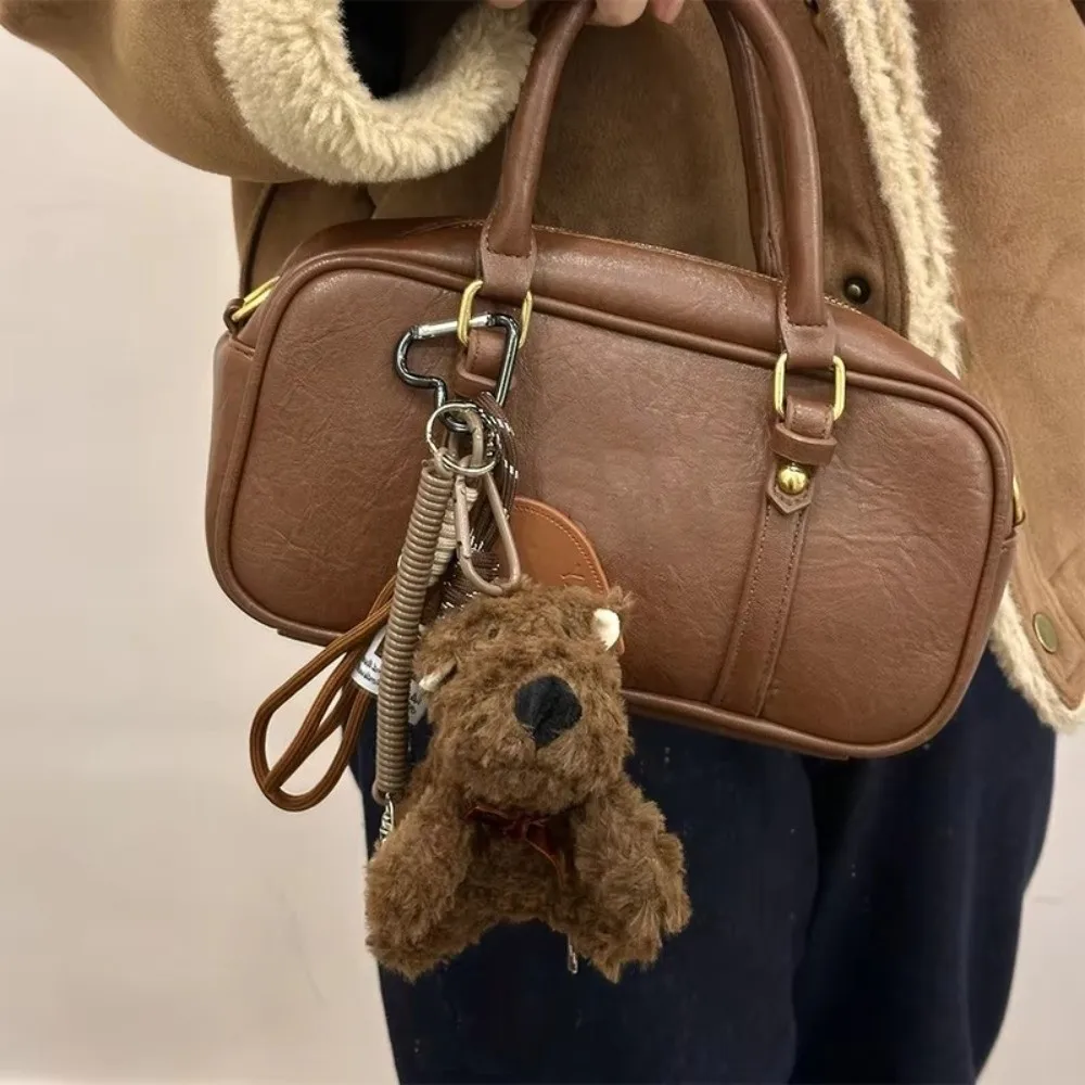 

Creative Cartoon Plush Dog Doll Keychain Stuffed Dolls Hanging Ornament Puppy Pendant Bag Pendant Bag Accessories