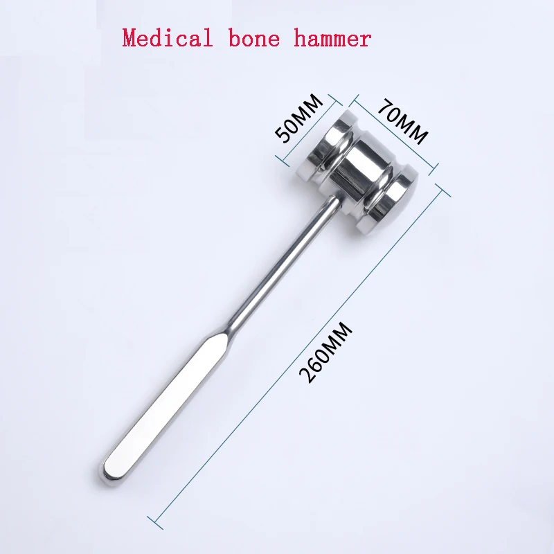 Orthopedische Bothamer, Medische Bothamer, Bothamer Met Houten Handvat, Bothamer Met Roestvrij Staal, Medische Hamer