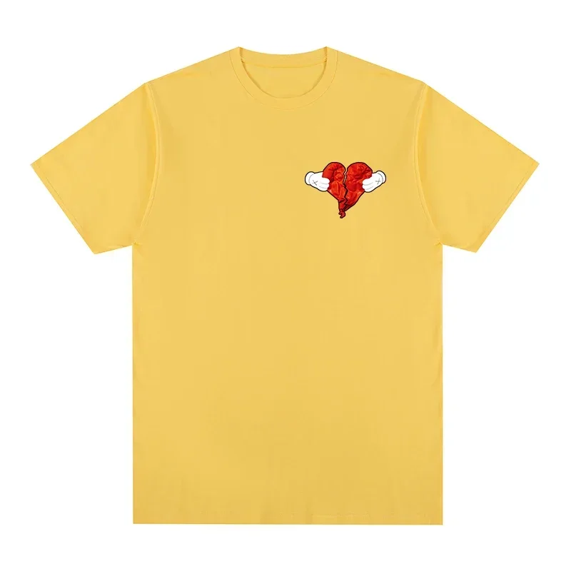 Kanye West Heart Hip Hop T-shirt Vintage Women T Shirt New TEE TSHIRT Womens Tops Unisex
