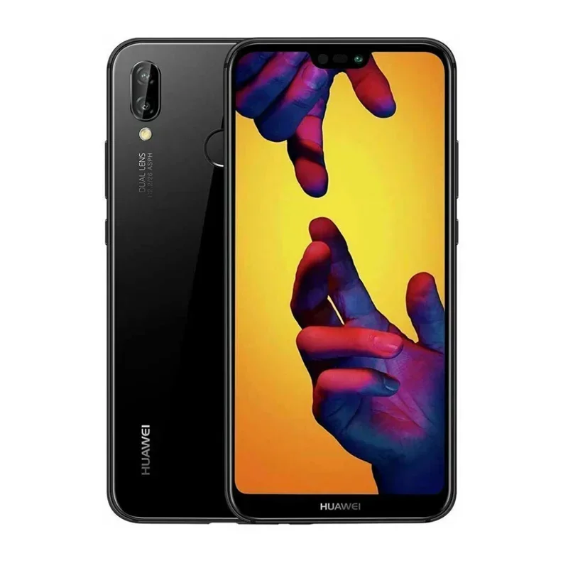 HUAWEI-P20 Lite-teléfono inteligente Android, 5,84 pulgadas, 128GB de ROM,4GB de RAM, 16 + 24MP,Google Play Store, red 4G