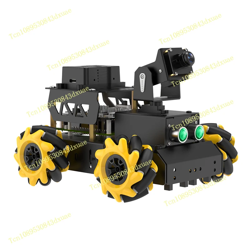Raspberry Pi 4B/5 Intelligent Cart TurboPi Wheel of Wheat AI Large Model Visual Recognition ROS2 Programming Robots