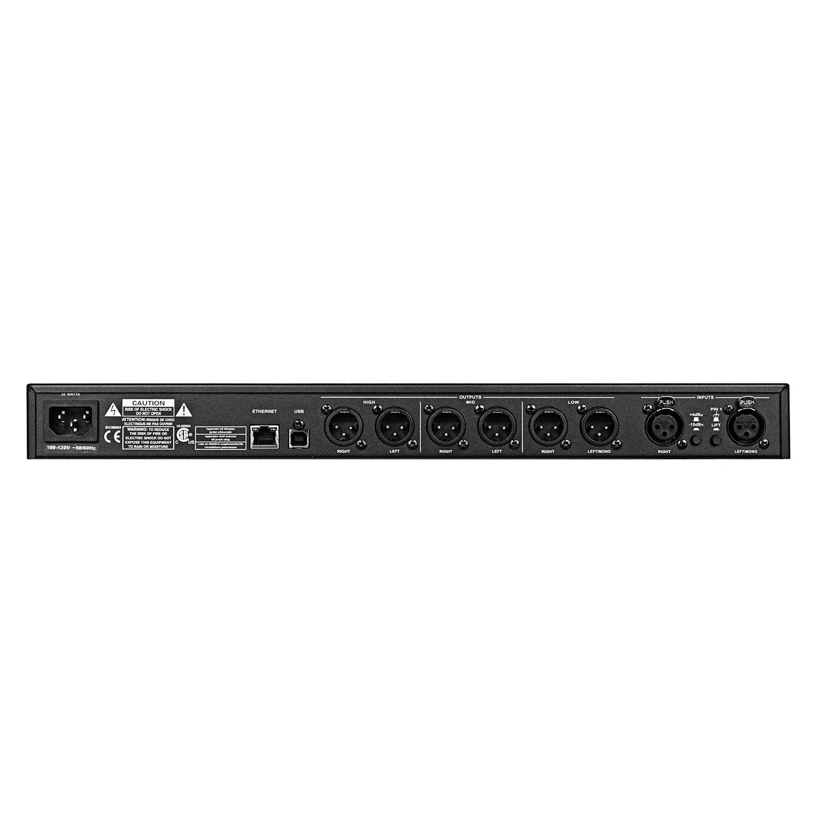 DSP PA2Driverack digital audio processor sound processor audio processing frequency division stage performance